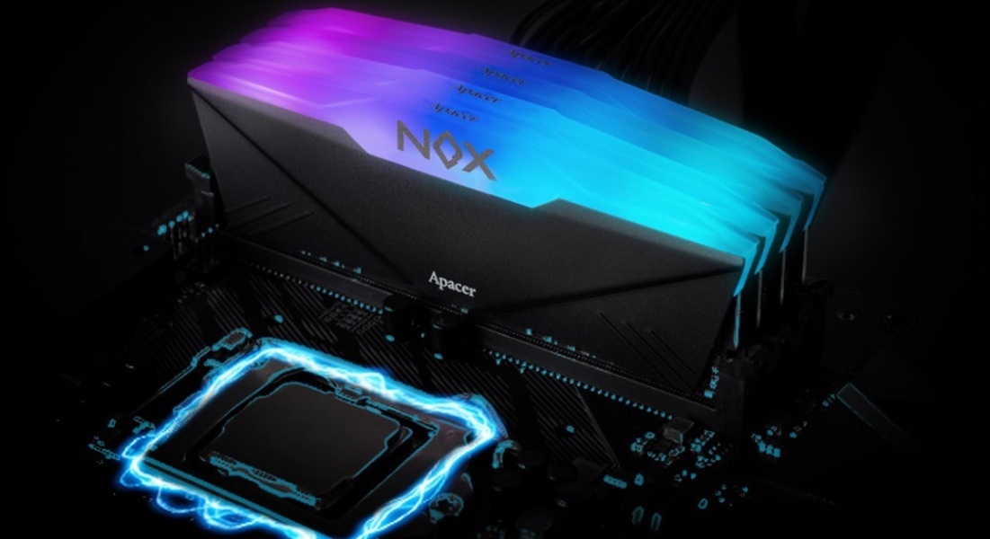 RAM APACER NOX RGB AURA 2 8GB DDR4 3200MHz (Black)
