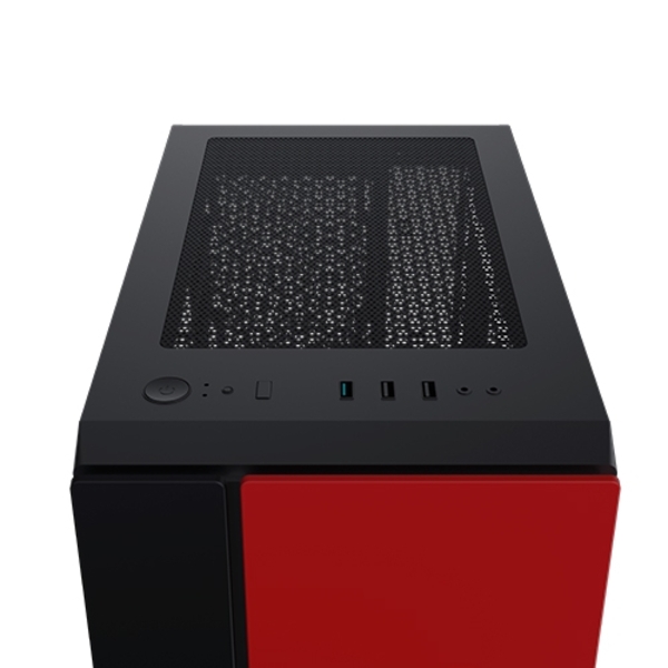 Vỏ Case Xigmatek OMG Gaming M-ATX (Black/Red)