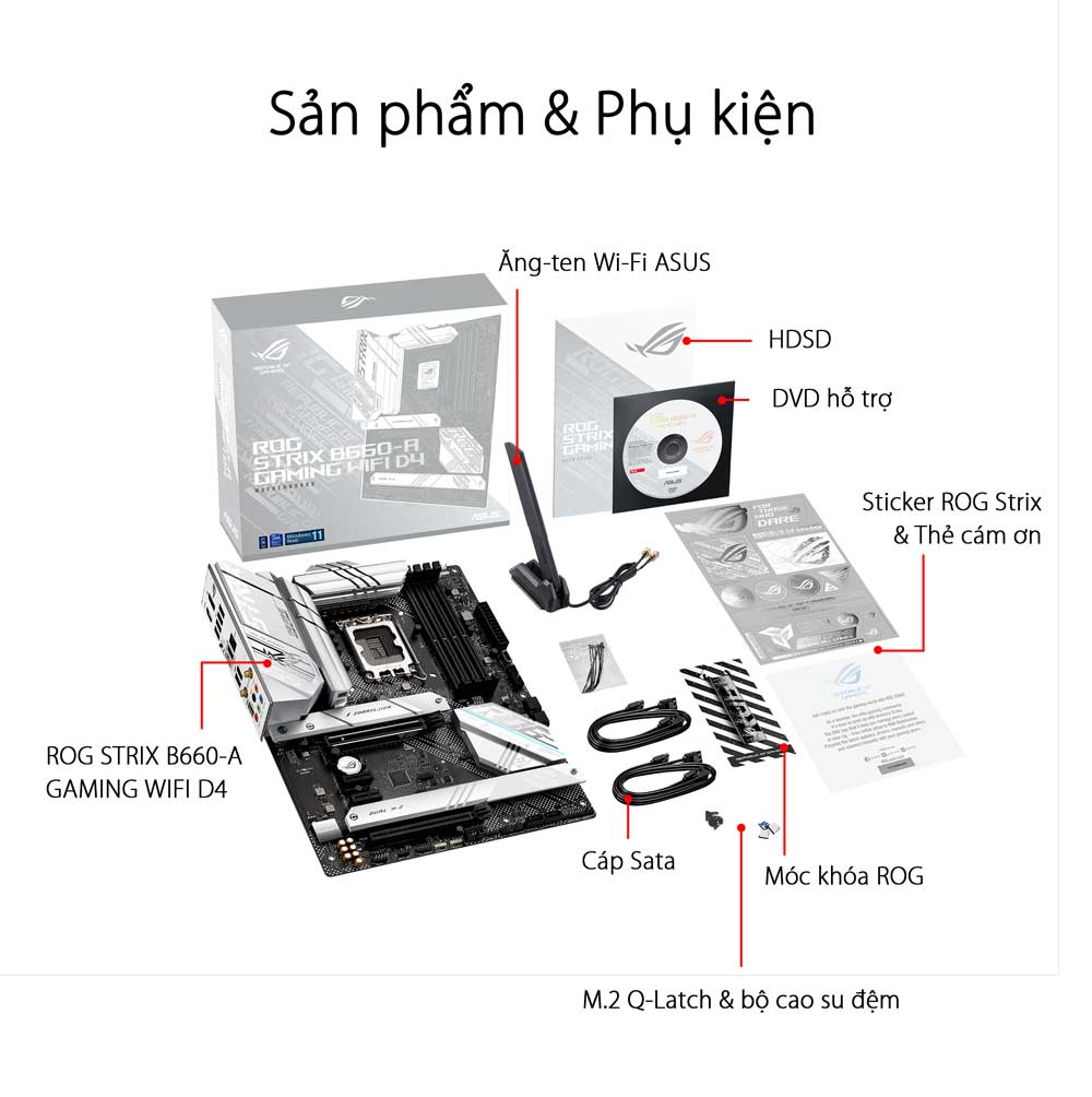 Mainboard Asus ROG STRIX B660-A Gaming Wifi D4