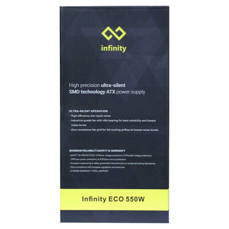 Nguồn Infinity ECO 550W Single Rail – True Power