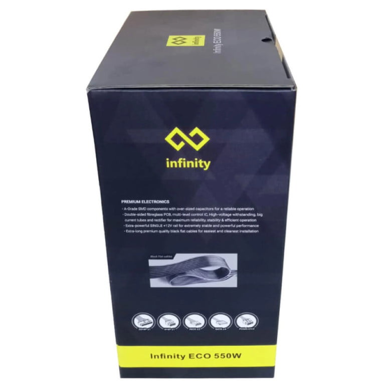 Nguồn Infinity ECO 550W Single Rail – True Power