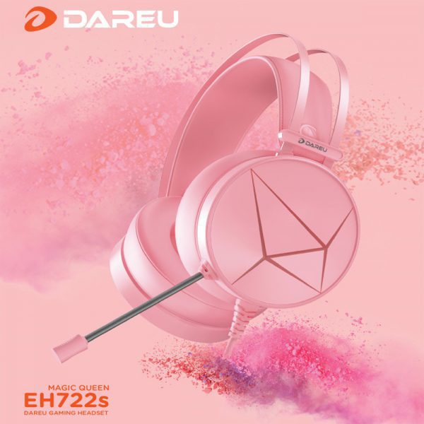 Tai nghe DareU EH722s Magic Queen (Pink)