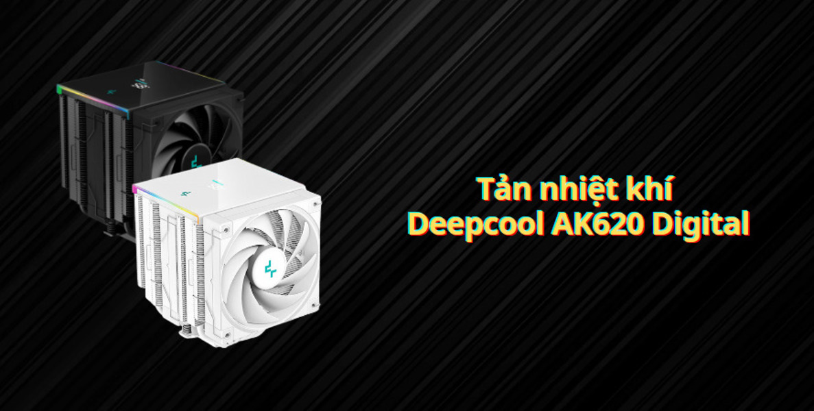 Tản nhiệt khí Deepcool AK620 Digital (Black)