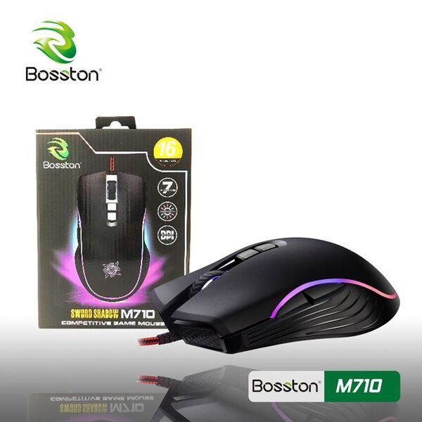 Chuột có dây Bosston M710 RGB Gaming