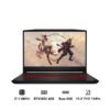 Laptop MSI Gaming Katana GF66 11UC-698VN ( i7 11800H | 8GB RAM | 512GB SSD | 15.6 inch FHD 144Hz | RTX3050 4GB | Win10 | Đen )