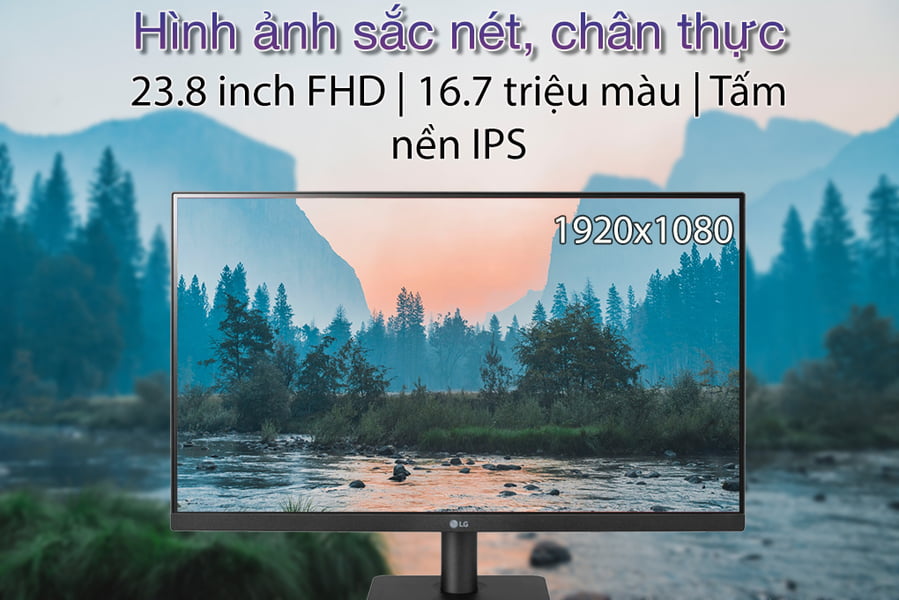 Màn hình LG 24MP400-B 24 inch FHD IPS 75Hz 5ms