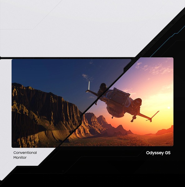 Màn hình Samsung Odyssey G5 LC32G55 32 inch QHD VA 144Hz 1ms
