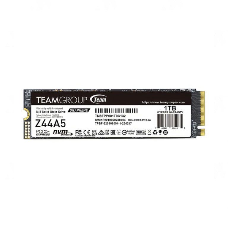Ổ Cứng SSD TeamGroup T-Force Z44A5 1TB M.2 PCIe Gen 4x4