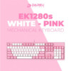 Bàn phím cơ Gaming DareU EK1280s 104 Key (White-Pink)