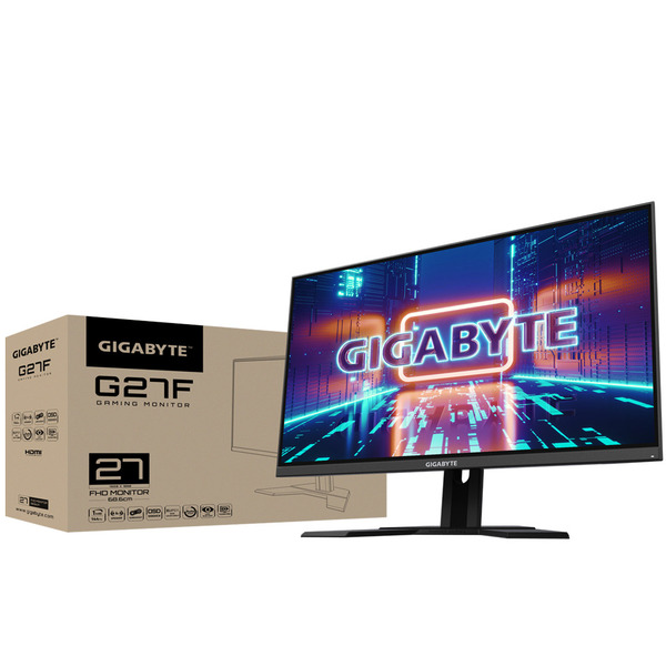 Màn hình Gigabyte G27F 27 inch FHD IPS 144Hz 1ms - Chuyên Game (Black)
