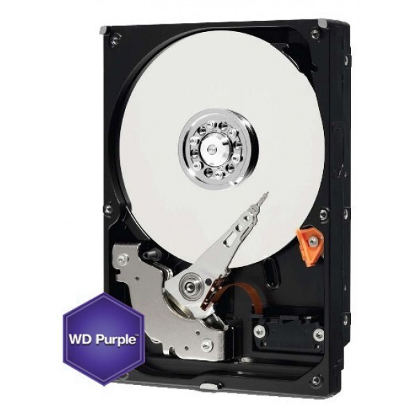 Ổ cứng HDD Western Digital Purple 2TB WD22PURZ (3.5 inch/ 5400 rpm/ 64MB/ Sata 3/ Ổ Camera)