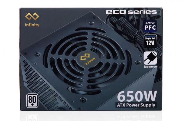 Nguồn Infinity ECO 650W Single Rail