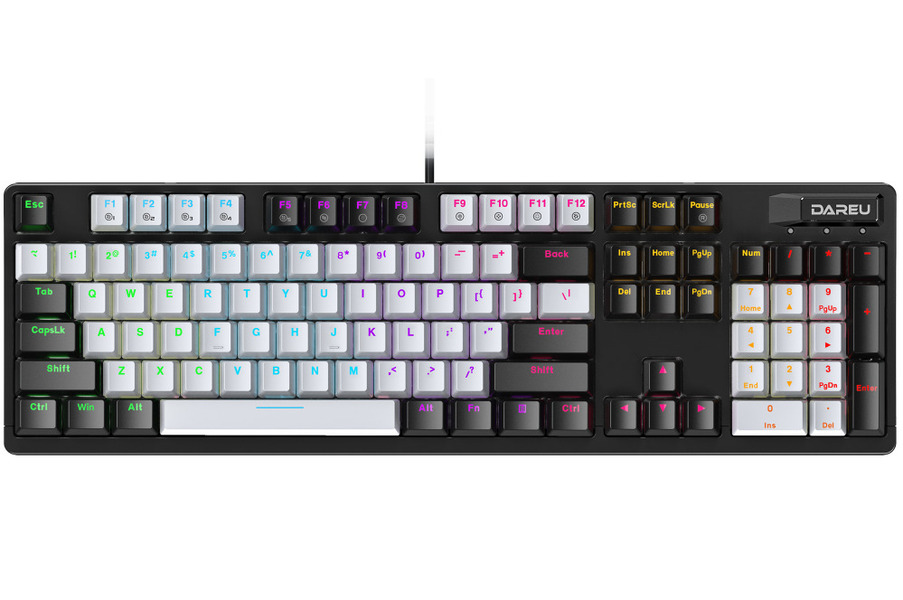 Bàn phím quang cơ DareU EK810X (Black-Grey)