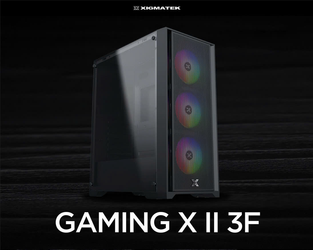 Vỏ Case Xigmatek Gaming X II 3F (Black)