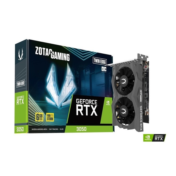 Card màn hình Zotac Gaming RTX 3050 6GB GDDR6 Twin Edge OC