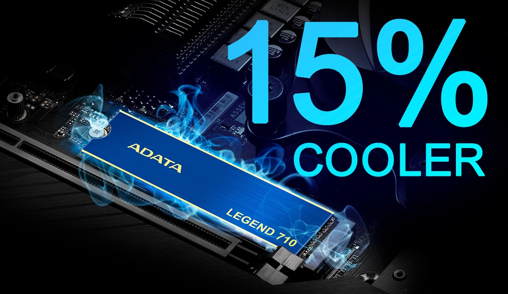 Ổ cứng SSD Adata LEGEND 710 512GB PCIe Gen3x4 M.2 (ALEG-710-512GCS)